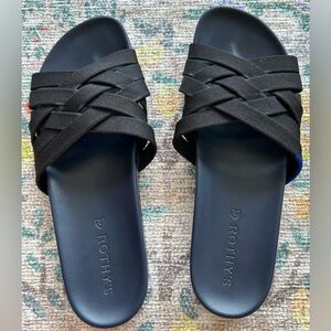 Rothy's Black Sandals